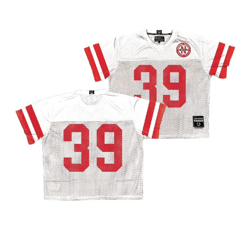 Personalized Football Jerseys For Team Photos-Nebraska Throwback Football Jersey - Gage Wager