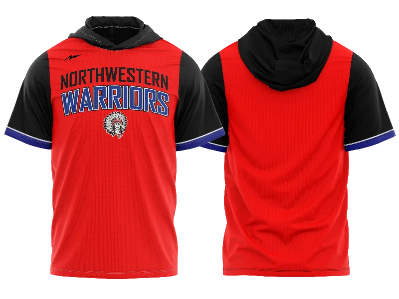 Custom Basketball Jerseys For Team Sponsorship-HOODED WARM UP