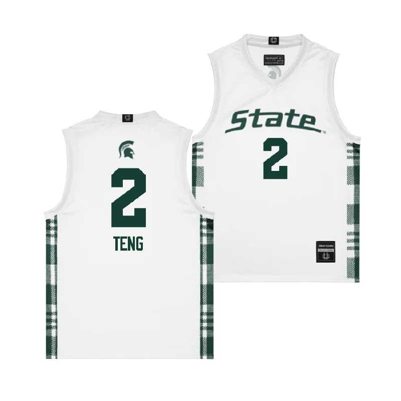 Basketball Jerseys For Special Event Promotions-EXCLUSIVE: MSU Winter Edition Basketball Jersey  - Kur Teng