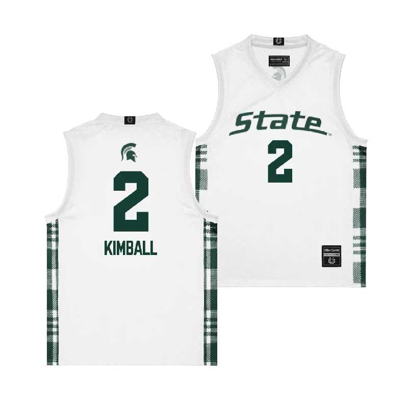 Custom Basketball Jerseys For Holiday Promotions-EXCLUSIVE: MSU Winter Edition Basketball Jersey - Abbey Kimball