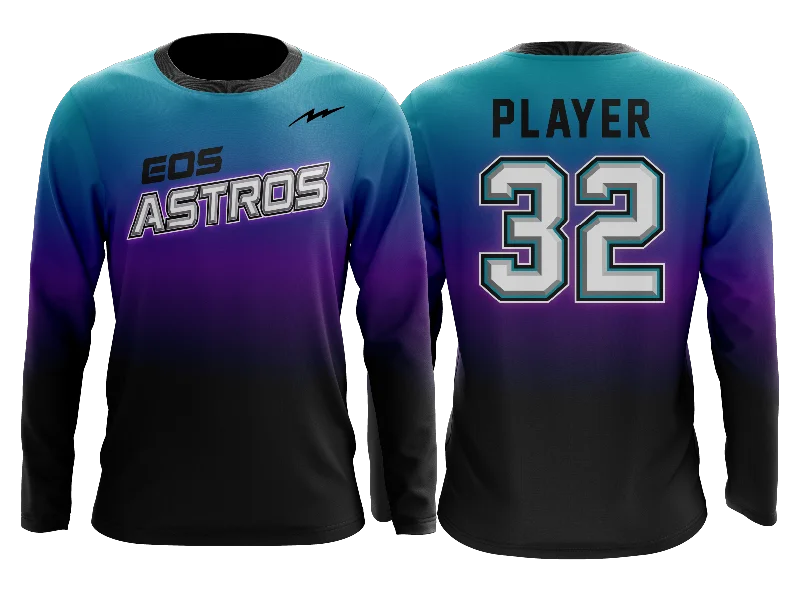 Custom Basketball Jerseys For Fans-CREW LONG SLEEVE SPORT