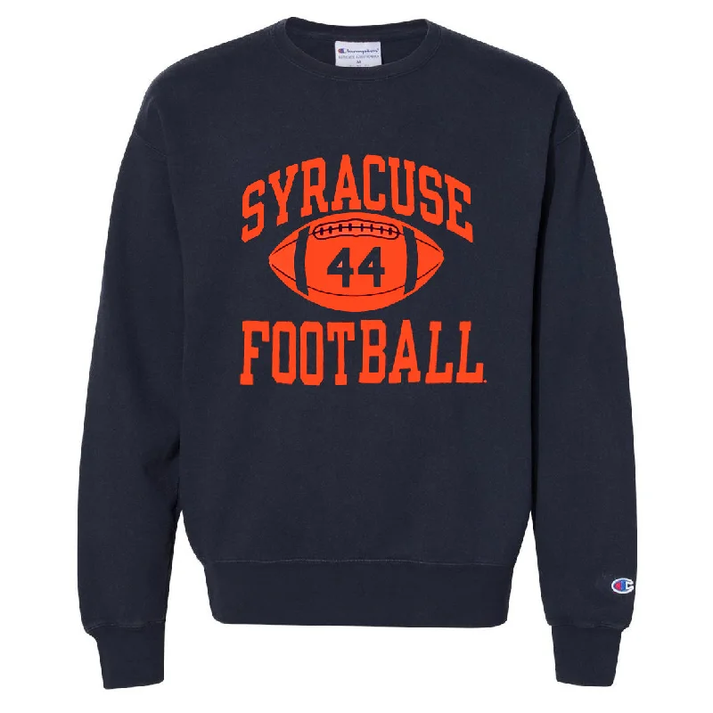 Personalized Football Jerseys For Event Recognition-Champion 1 Color Heavyweight Reverse Weave Football Crew Neck Sweatshirt