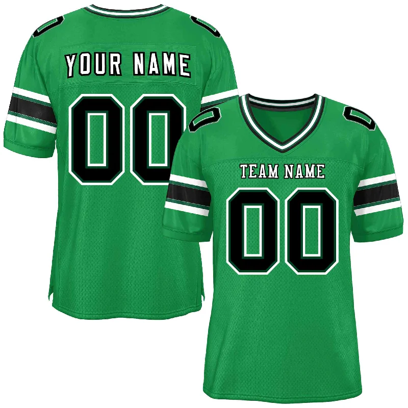 Personalized Football Jerseys For Holiday Season-Custom Kelly Green Personalized Classic Authentic Football Jersey