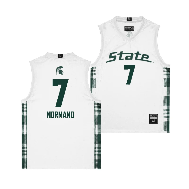 Custom Basketball Jerseys For Club Recognition-EXCLUSIVE: MSU Winter Edition Basketball Jersey - Gehrig Normand