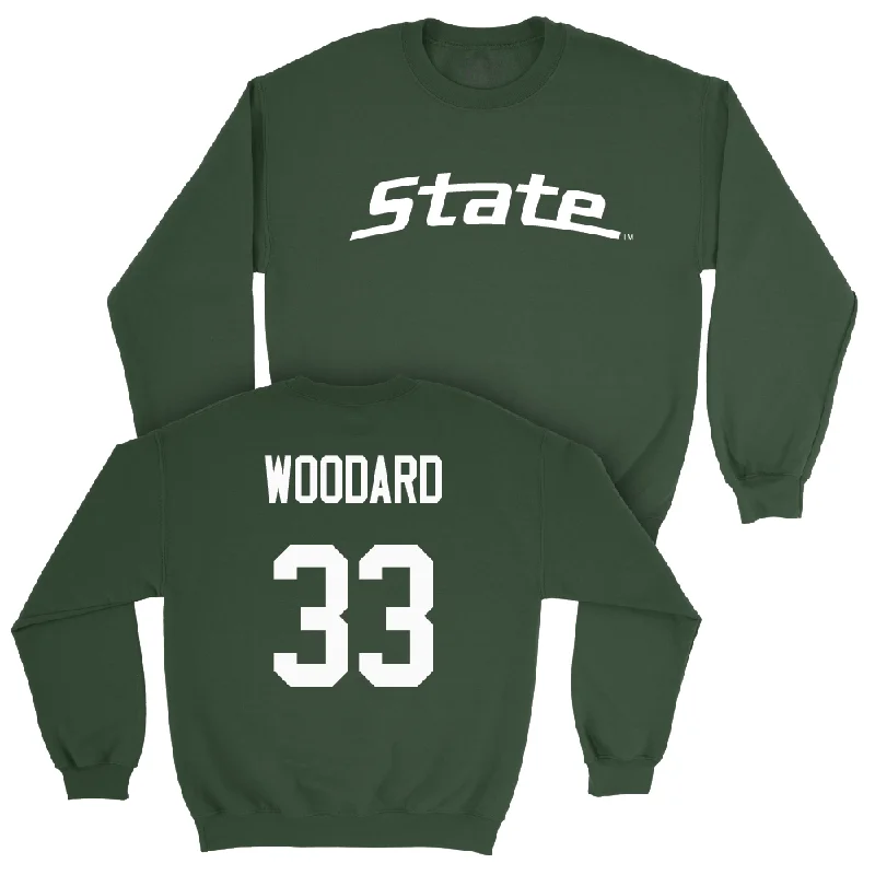 Basketball Jerseys For Team Building Events-Green Women's Basketball State Crew  - Juliann Woodard