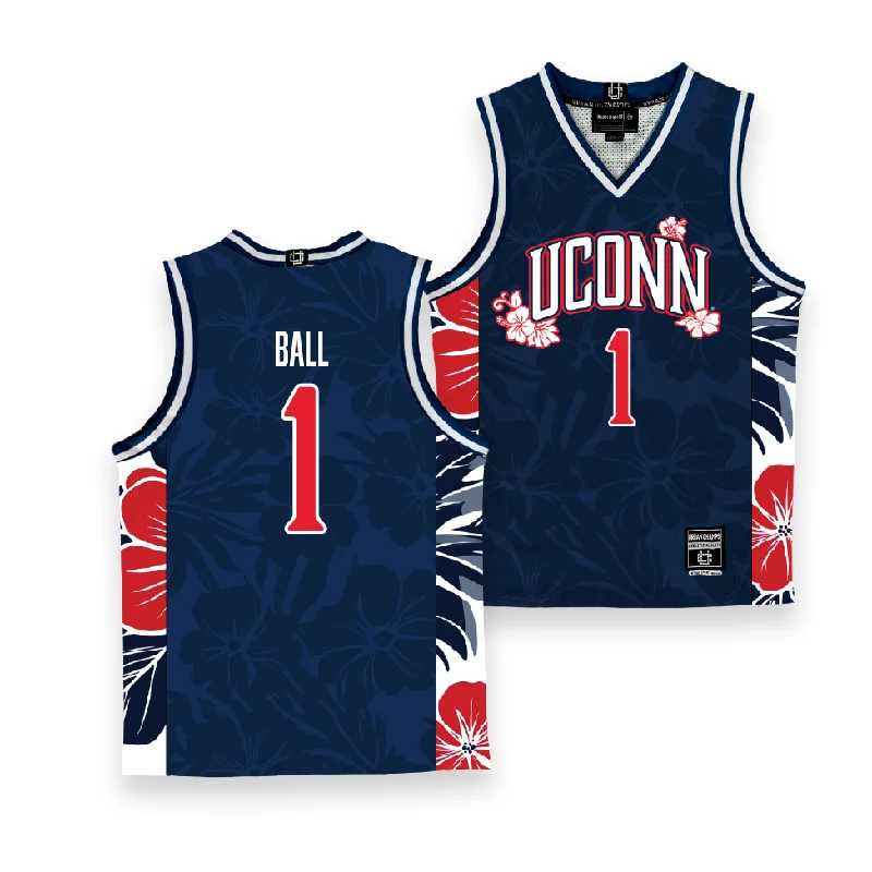 Custom Basketball Jerseys With Unique Designs-EXCLUSIVE: UConn Maui Men's Basketball Jersey - Solo Ball | #1