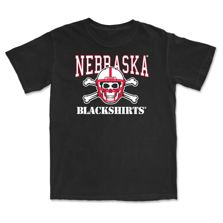 Personalized Football Jerseys For School Spirit-Football Black Blackshirts Tee - John Bullock