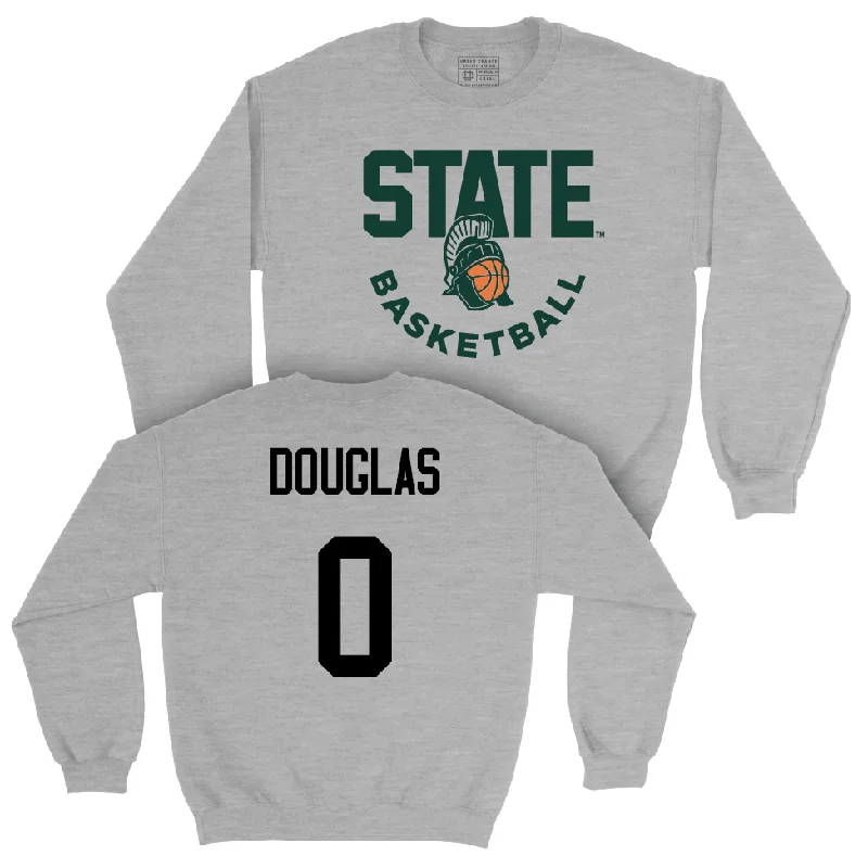 Basketball Jerseys For Family Events-Sport Grey Women's Basketball Helmet Crew  - Sinai Douglas