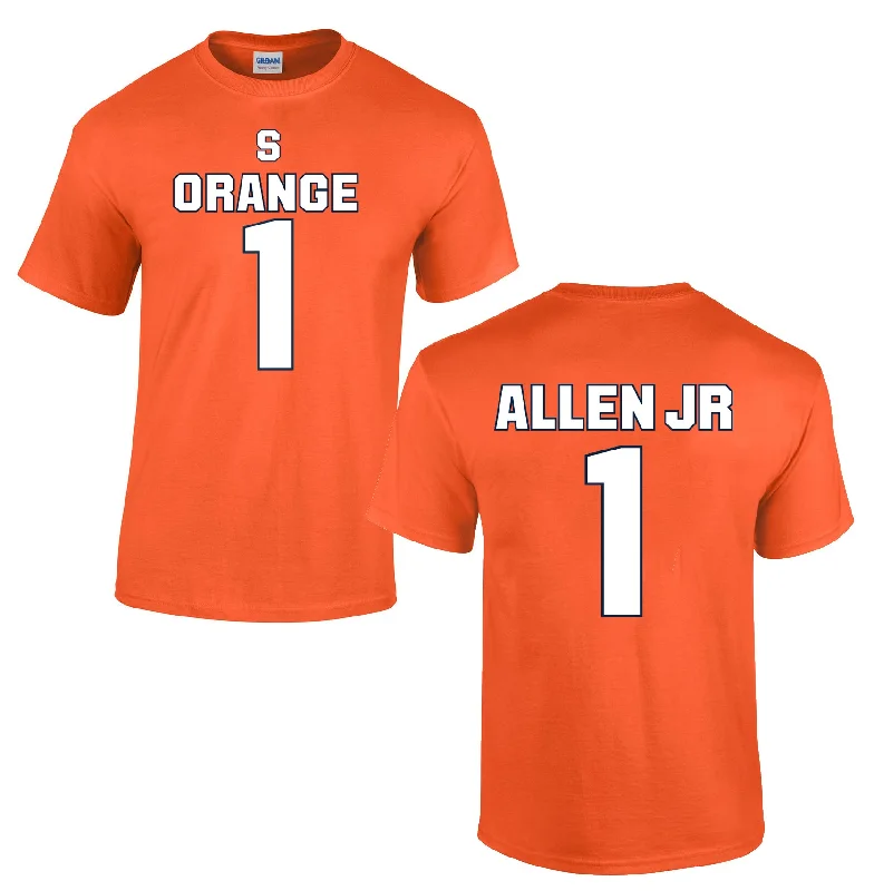 Football Jerseys With Custom Designs & Patterns-Syracuse LeQuint Allen Jr #1 Jersey Tee