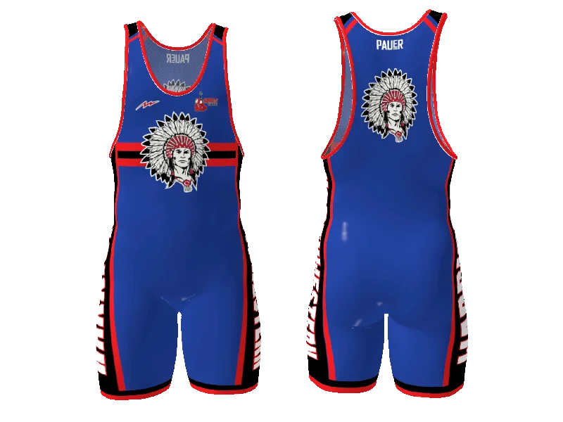 Custom Basketball Jerseys For Team Fundraisers-WRESTLING SINGLET