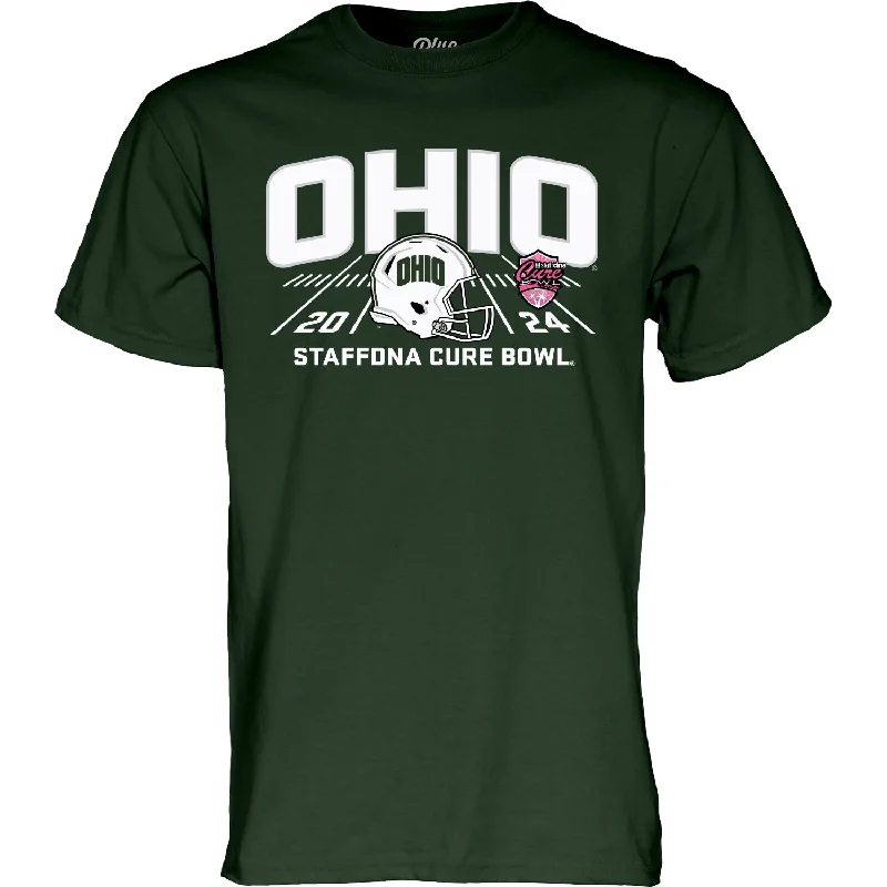 Custom Football Jerseys For Sponsorship Events-Ohio Football StaffDNA Cure Bowl T-Shirt