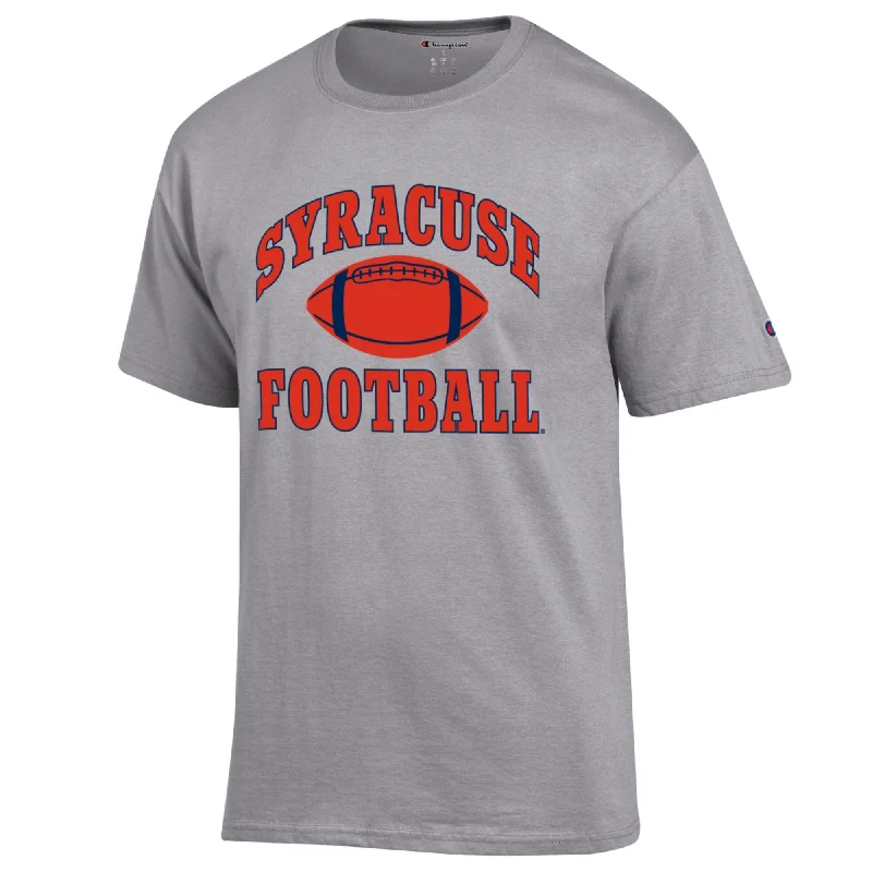 Custom Football Jerseys For Fan Engagement-Champion Classic 2 Color Syracuse Football Tee