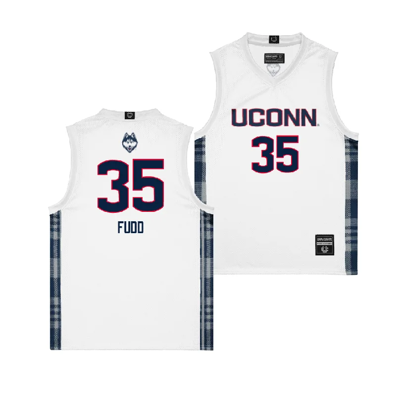 Personalized Basketball Jerseys For Off-Field Wear-EXCLUSIVE: UConn Winter Edition Basketball Jersey - Azzi Fudd | #35