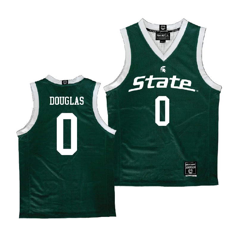 Personalized Basketball Jerseys For Regional Competitions-Green Women's Basketball Michigan State Jersey  - Sinai Douglas