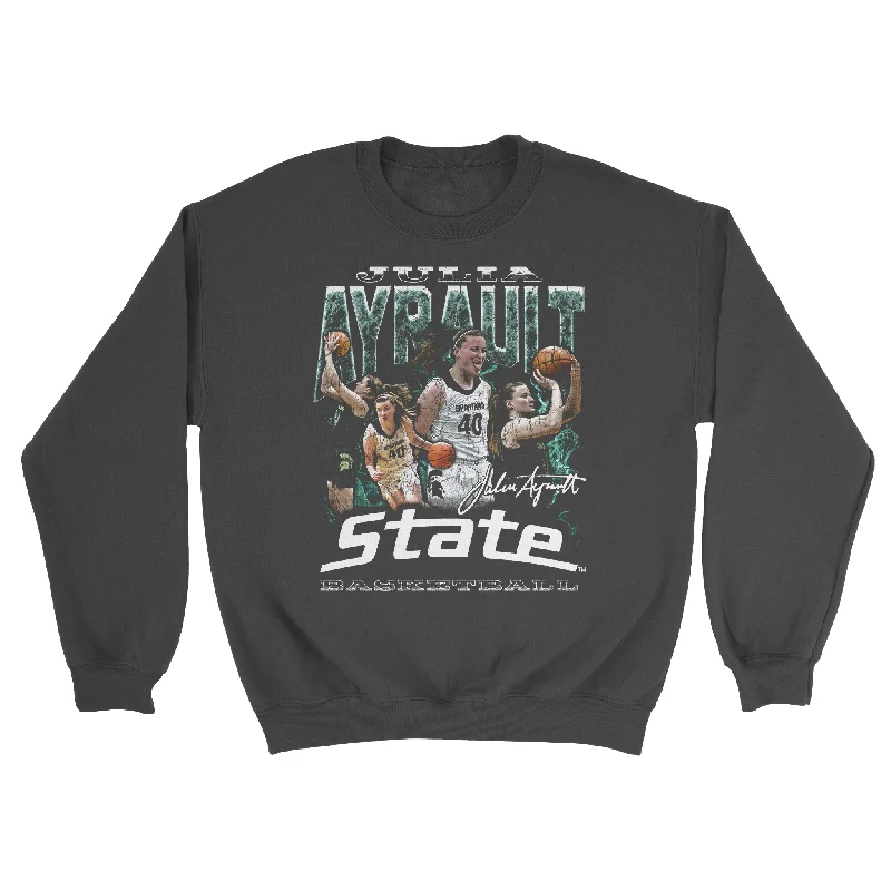 Custom Basketball Jerseys For Seasonal Leagues-EXCLUSIVE RELEASE - Julia Ayrault Throwback Black Crew