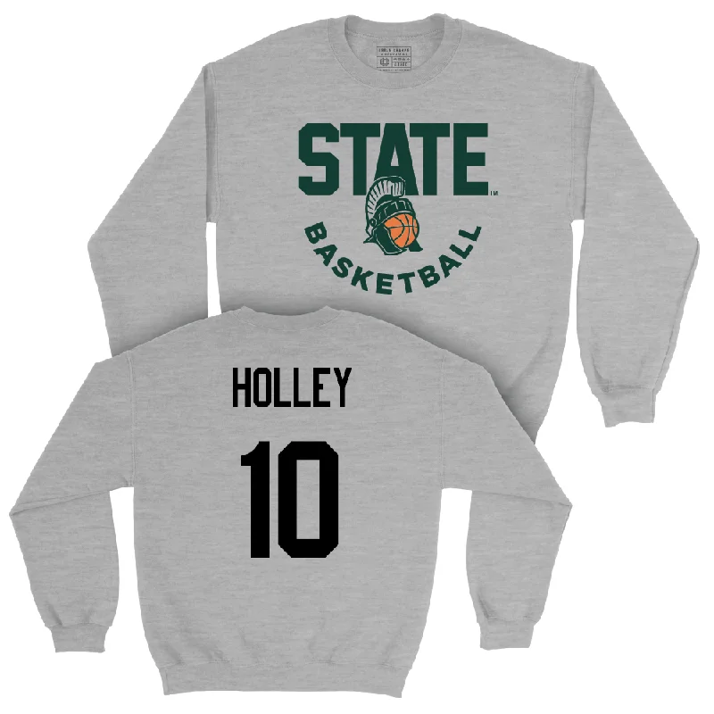 Custom Basketball Jerseys For Supporter Gifts-Sport Grey Women's Basketball Helmet Crew  - Helen Holley