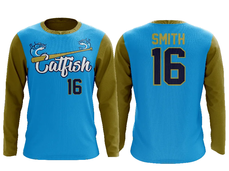 Personalized Basketball Jerseys For Group Orders-CREW LONG SLEEVE SPORT