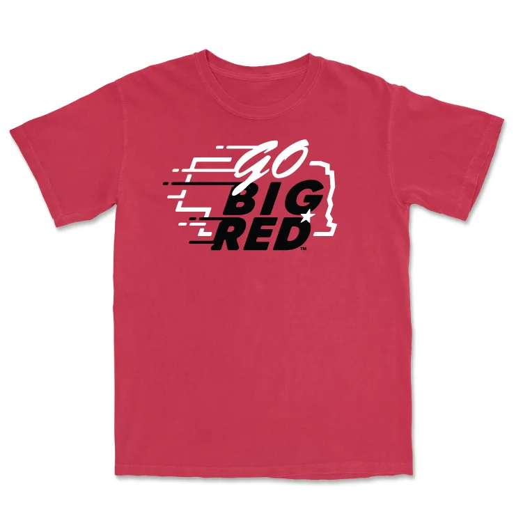 Custom Football Jerseys For Special Requests-Red Football GBR Tee - Nash Hutmacher