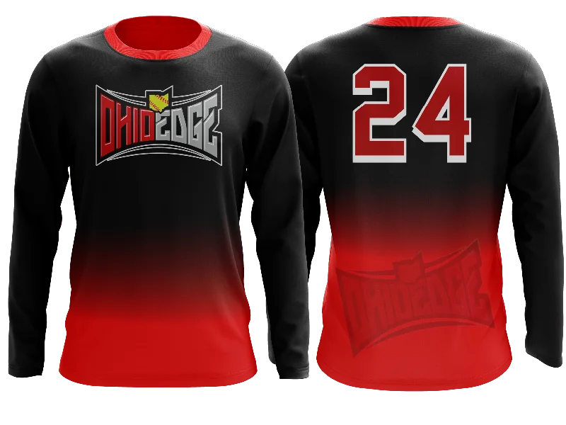 Personalized Basketball Jerseys For Corporate Gifts-CREW LONG SLEEVE SPORT