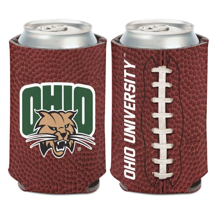 Custom Football Jerseys For Holiday Promotions-Ohio Bobcats Football Can Cooler