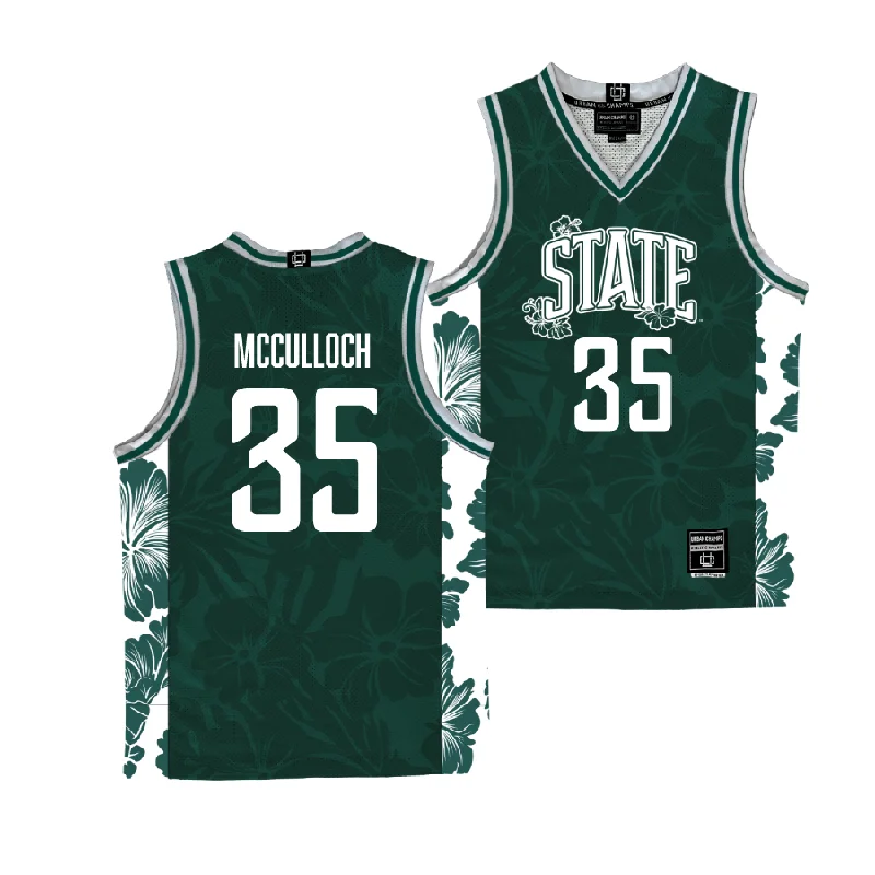 Custom Basketball Jerseys For Limited-Time Offers-EXCLUSIVE: Michigan State Maui Men's Basketball Jersey  - Jesse McCulloch