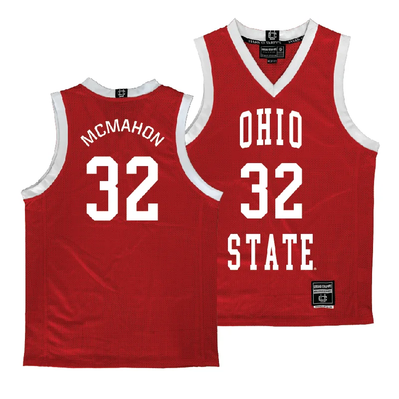 Personalized Basketball Jerseys For Special Matches-Ohio State Women's Red Basketball Jersey - Cotie McMahon