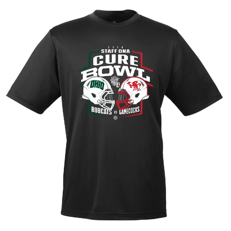 Football Jerseys For Special Event Promotions-Ohio Football StaffDNA Cure Bowl Head to Head T-Shirt