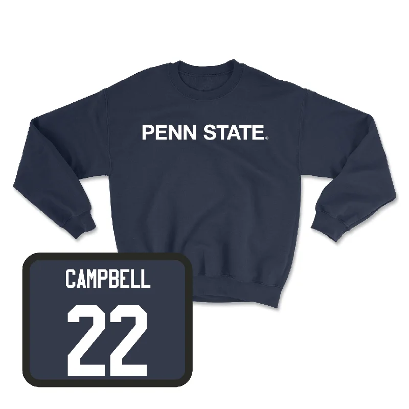 Personalized Basketball Jerseys For Special Anniversaries-Navy Women's Basketball Penn State Crew  - Alli Campbell