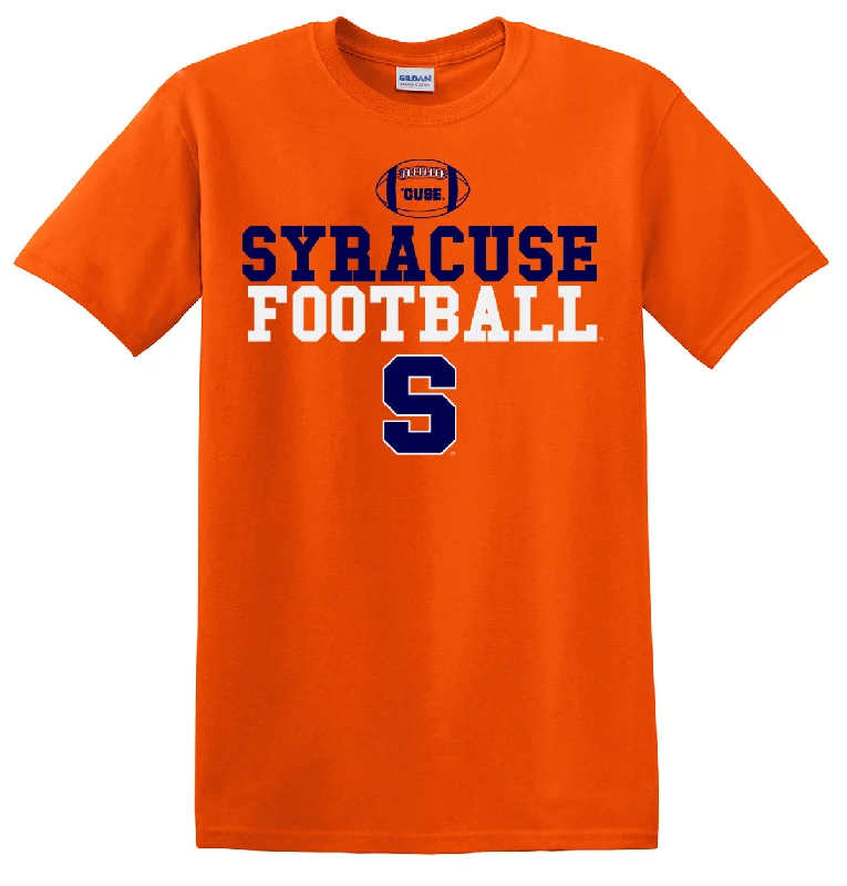 Football Jerseys With Custom Name Tags-'Cuse Football Tee