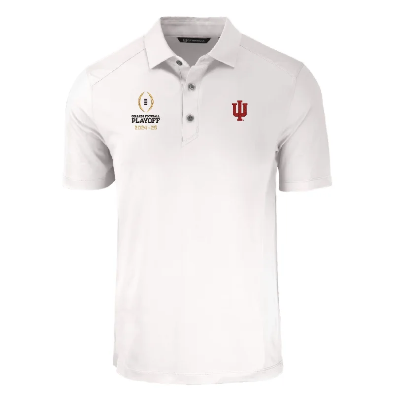 Football Jerseys With Custom Back Designs-Indiana Hoosiers College Football Playoff Men's Forge Polo