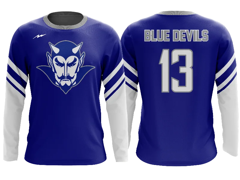 Personalized Basketball Jerseys For Tournaments-CREW LONG SLEEVE