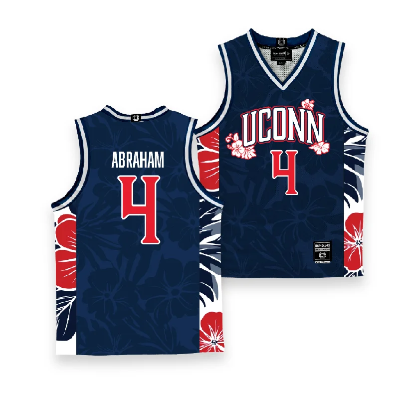 Custom Basketball Jerseys For Youth Competitions-EXCLUSIVE: UConn Maui Men's Basketball Jersey  - Isaiah Abraham