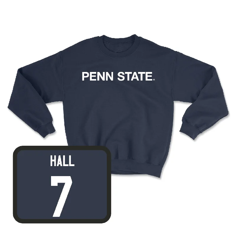 Custom Basketball Jerseys For Supporter Gifts-Navy Women's Basketball Penn State Crew  - Grace Hall