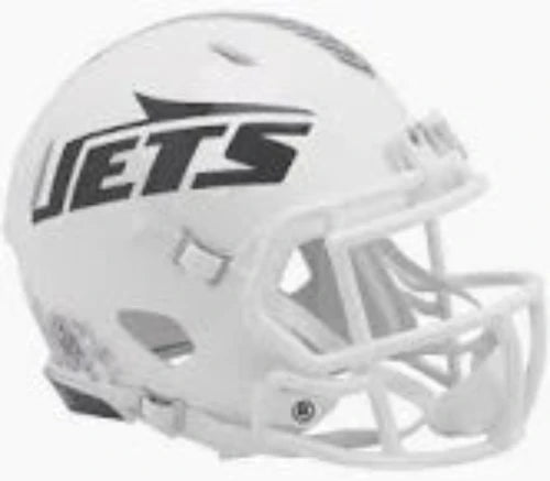 Rugby Helmets With Adjustable Fit-New York Jets NFL Mini Speed Football Helmet SALUTE TO SERVICE 3- NFL