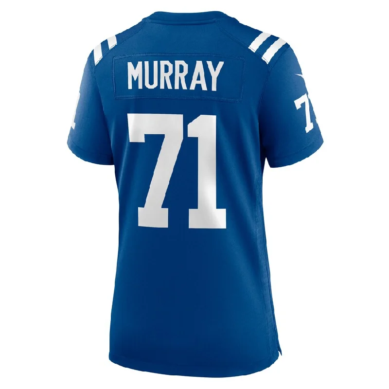 Rugby Jerseys For Team Celebrations & Recognitions-IN.Colts #71 Jordan Murray Royal Player Game Jersey Stitched American Football Jerseys