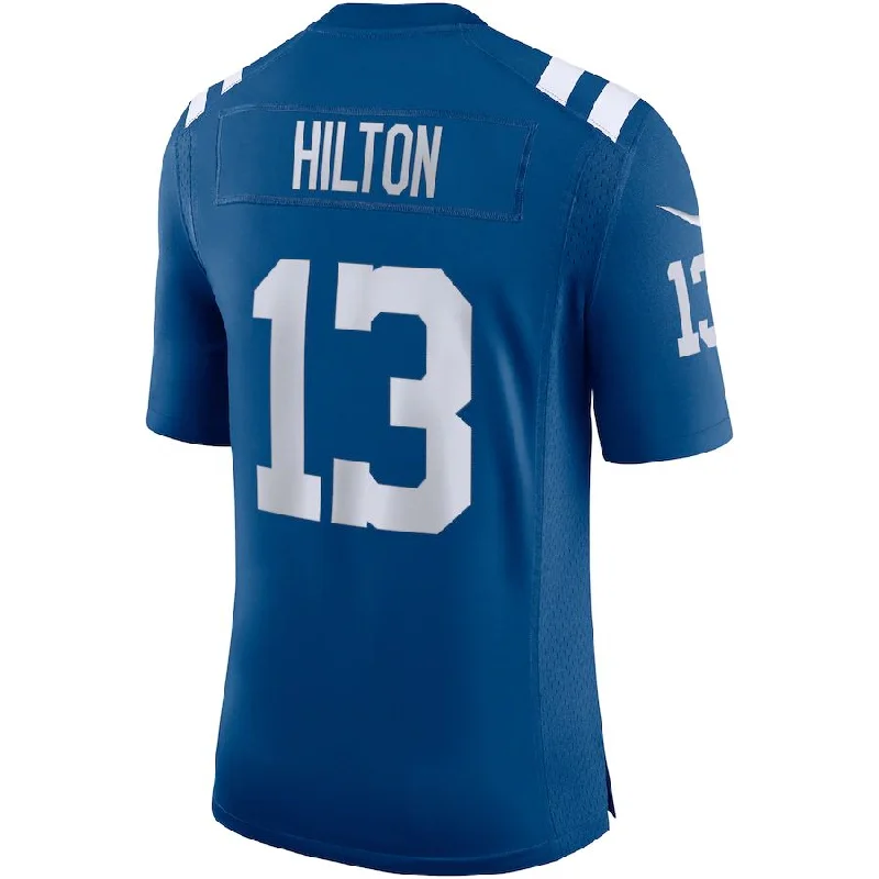 Rugby Jerseys With Custom Colors-IN.Colts #13 T.Y. Hilton Royal Vapor Limited Jersey Stitched American Football Jerseys