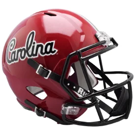 Personalized Rugby Helmets For Special Gifts-South Carolina Gamecocks Full Size Speed Replica Football Helmet - NCAA