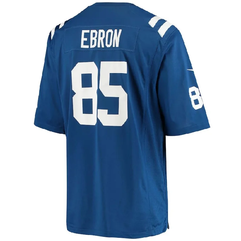 Personalized Rugby Jerseys For Group Orders-IN.Colts #85 Eric Ebron Royal Game Player Jersey Stitched American Football Jerseys