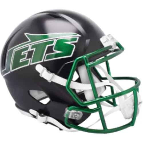 Custom Rugby Helmets For Teams & Clubs-New York Jets Speed Replica Football Helmet 2024 NEW - NFL.