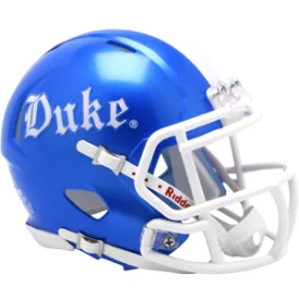 Rugby Helmets For Tournament Winners-Duke Blue Devils NCAA Mini Speed Football Helmet Gothic NCAA