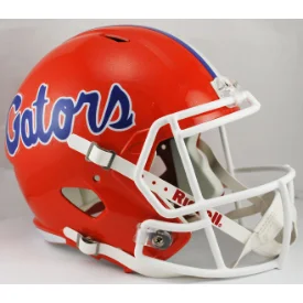 Personalized Rugby Helmets For Group Custom Orders-Florida Gators Full Size Speed Replica Football Helmet - NCAA