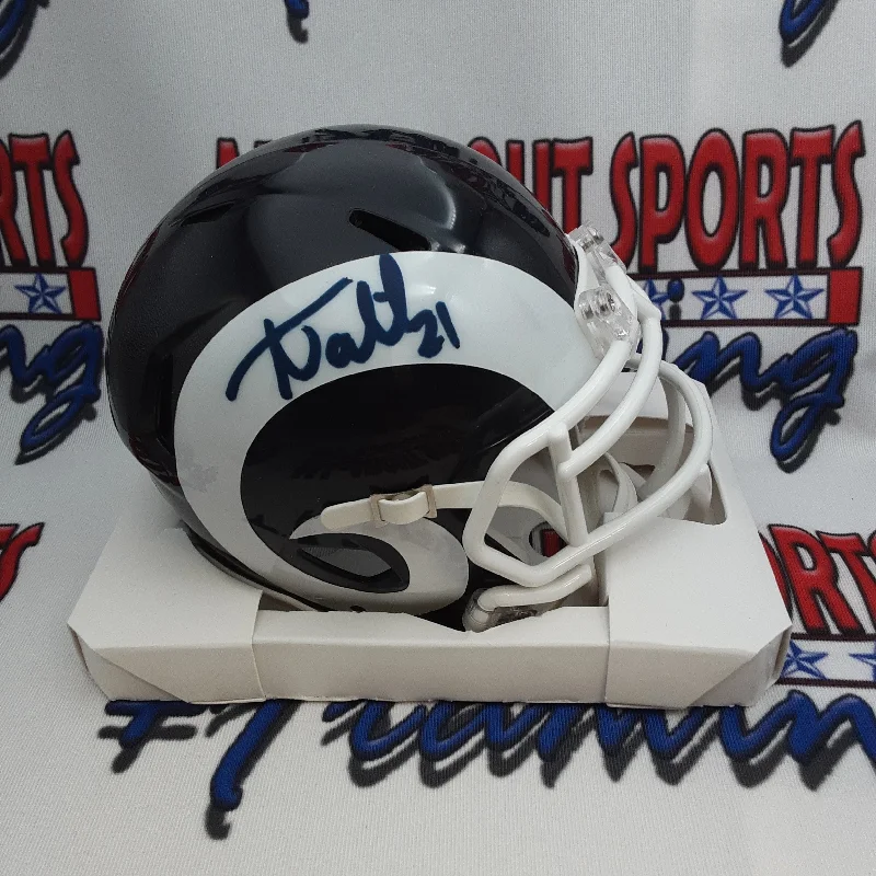 Custom Rugby Helmets For Special Offers-Aqib Talib Authentic Signed Autographed Mini Helmet JSA.